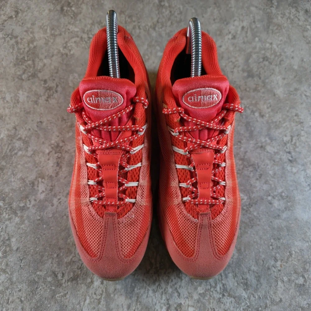 Nike Air Max 95 Dynamic Flywire Orange and Peach Women's Size 7 Shoes *Clean.